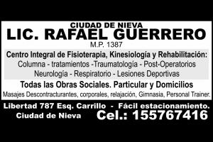 Profesionales Sin datos  LIC. RAFAEL GUERRERO